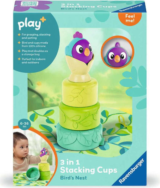 3 in 1 Stacking Cups Birds Nest