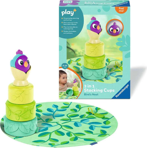 3 in 1 Stacking Cups Birds Nest