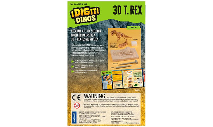 3D TRex Excavation Kit