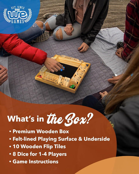 4 Player Shut the Box