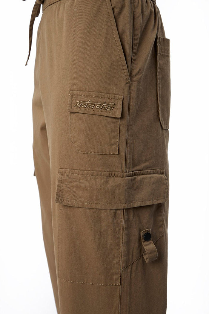 9 Pocket Cargo Pants // Khaki - Urban Monkey® - UM24A_CRG_002_S/28