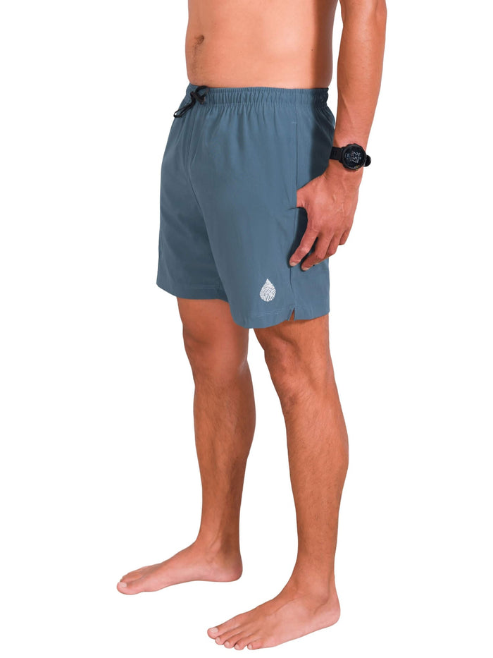 Model: Kevin is a marine and molecular biologist researching the impacts of ocean warming on corals. He is 6'1", 175 lbs, and is wearing a size S short.