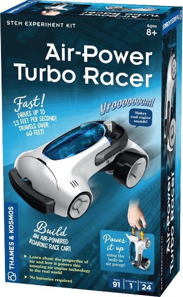 Air-Power Turbo Racer STEM experiment kit in packate