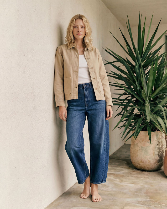 Andie Barrel Crop || Sussman