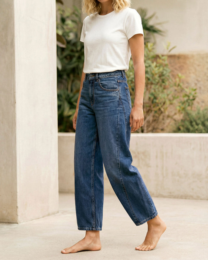 Andie Barrel Crop || Sussman