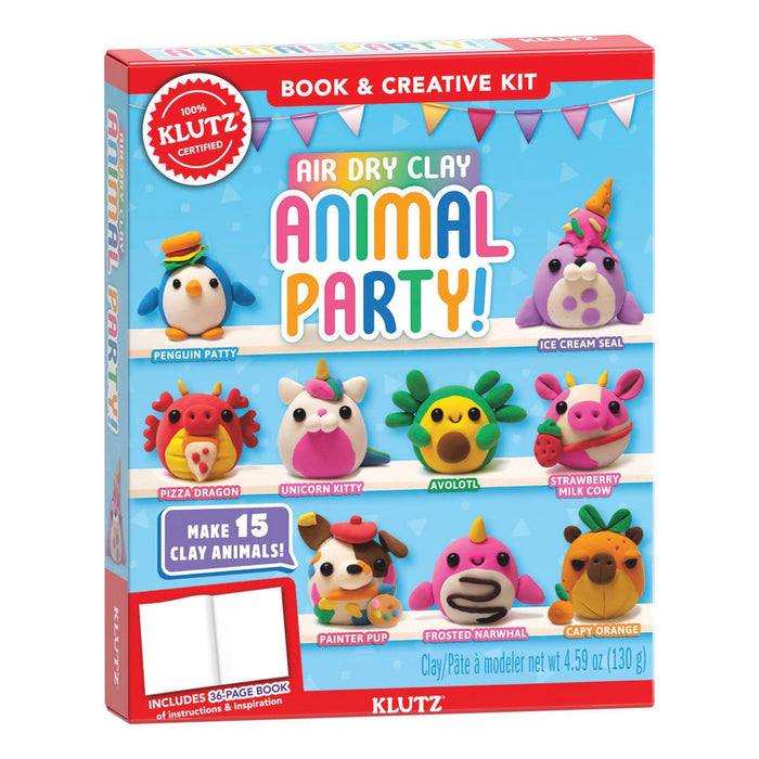 Animal Party Air Dry Clay