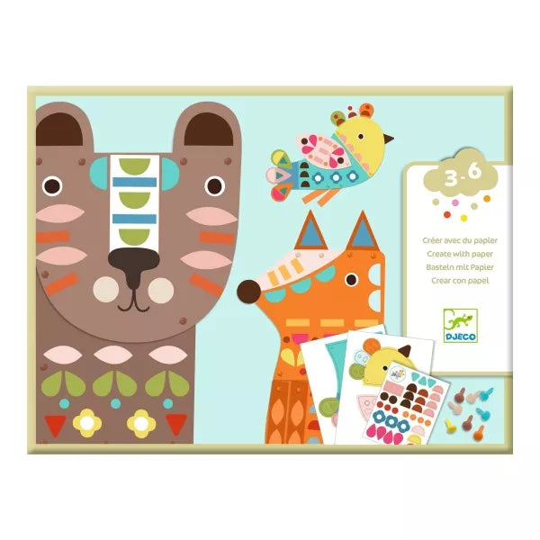 Artistic Set 3 Animal Collages