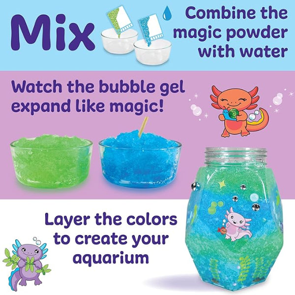 Axolotl Glowing Aquarium