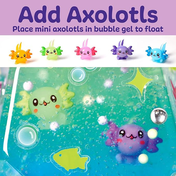 Axolotl Glowing Aquarium