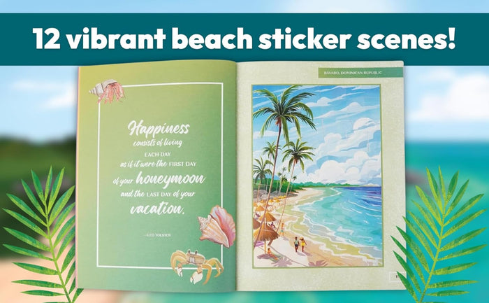 Beach Vacation Sticker by Number