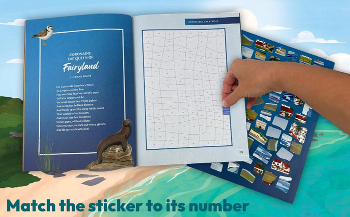 Beach Vacation Sticker by Number