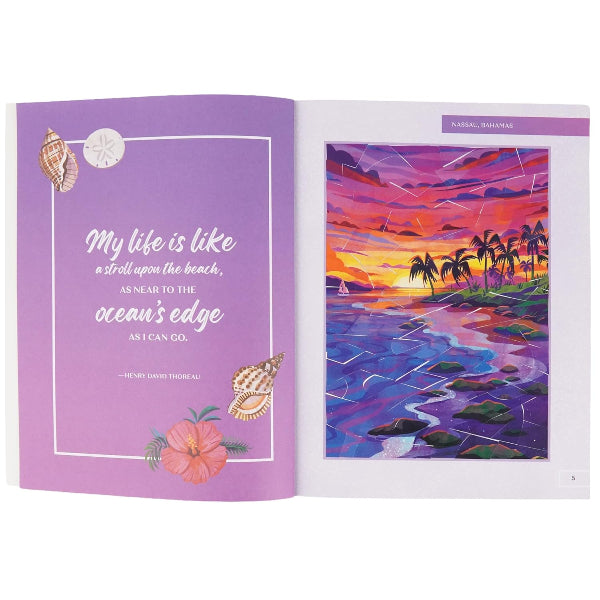 Beach Vacation Sticker by Number
