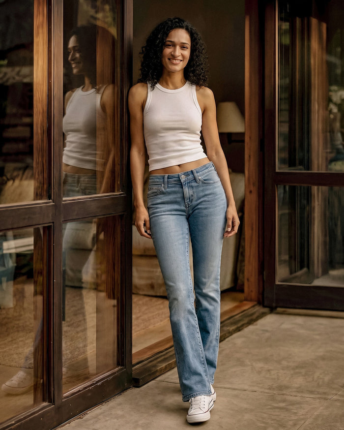 Blair Low Rise Small Flare || Cotter