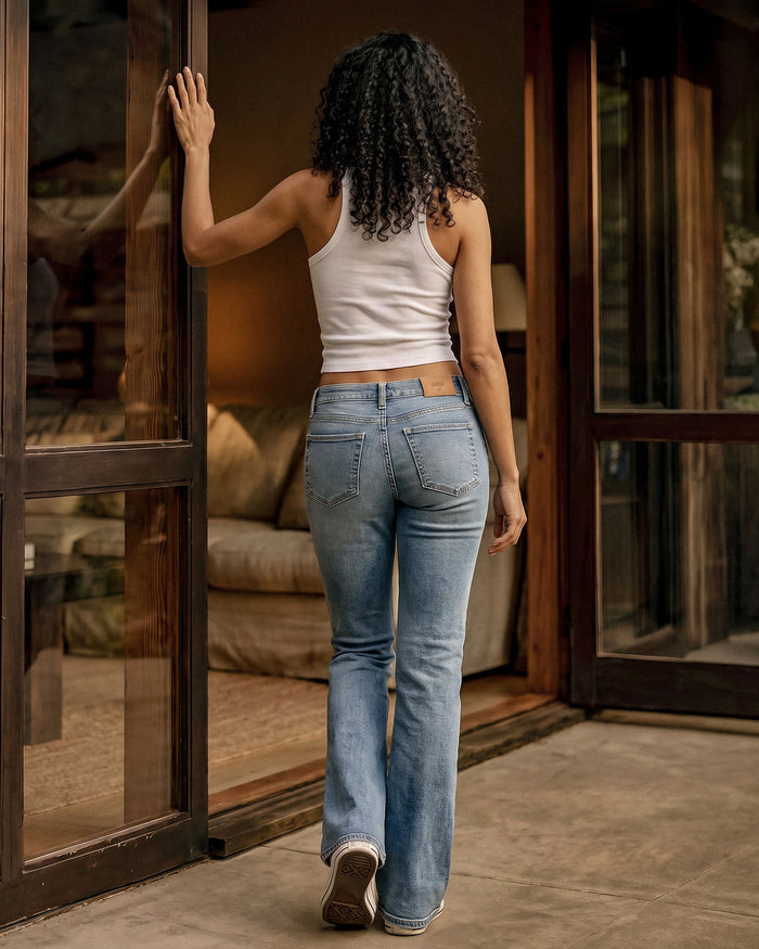 Blair Low Rise Small Flare || Cotter
