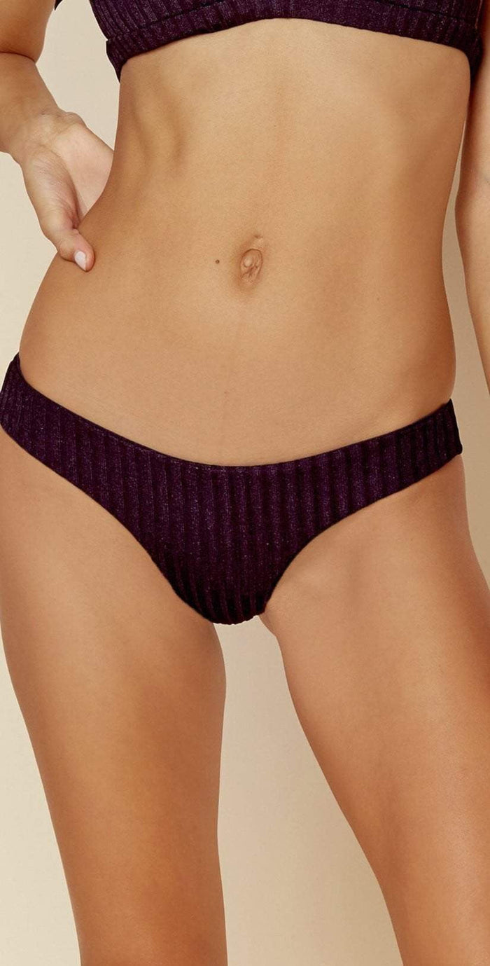 Blue Life Island Fever Brazilian Bottom In Black 444-9020-BLK: