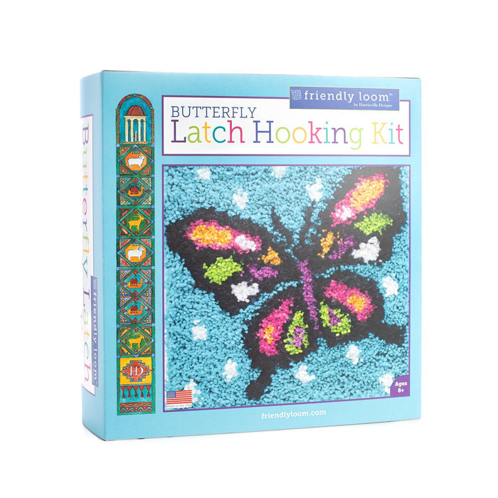 Butterfly Latch Hooking Kit