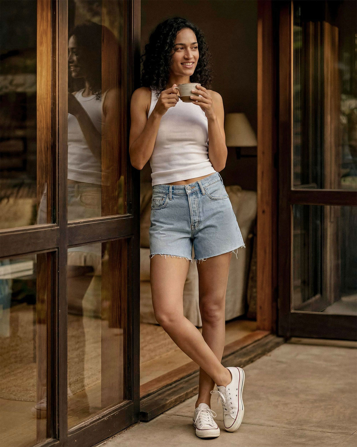 Cai Cut-off Short || Foundry