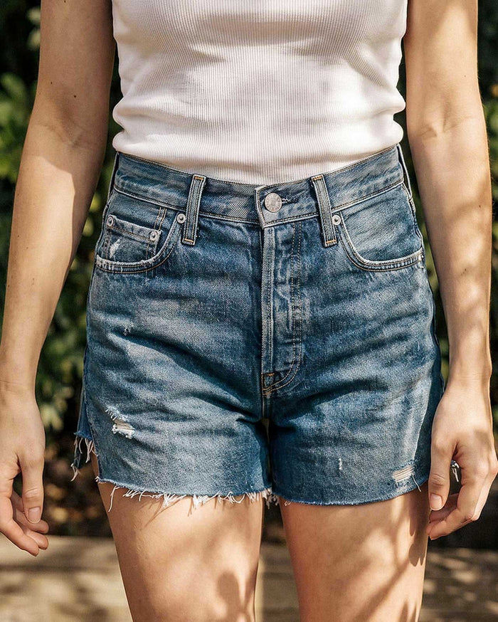 Cai Cut-off Short With Gusset || Alton