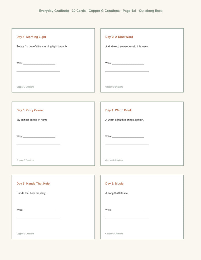 Calm Home Collection Bundle | 4 Ebooks, Planner, Gratitude Cards, Art Guide (Digital Download)