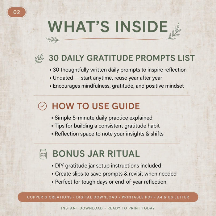 Calm Home Duo: Gratitude Cards + Cozy Wall Art Guide (2-Ebook Bundle)