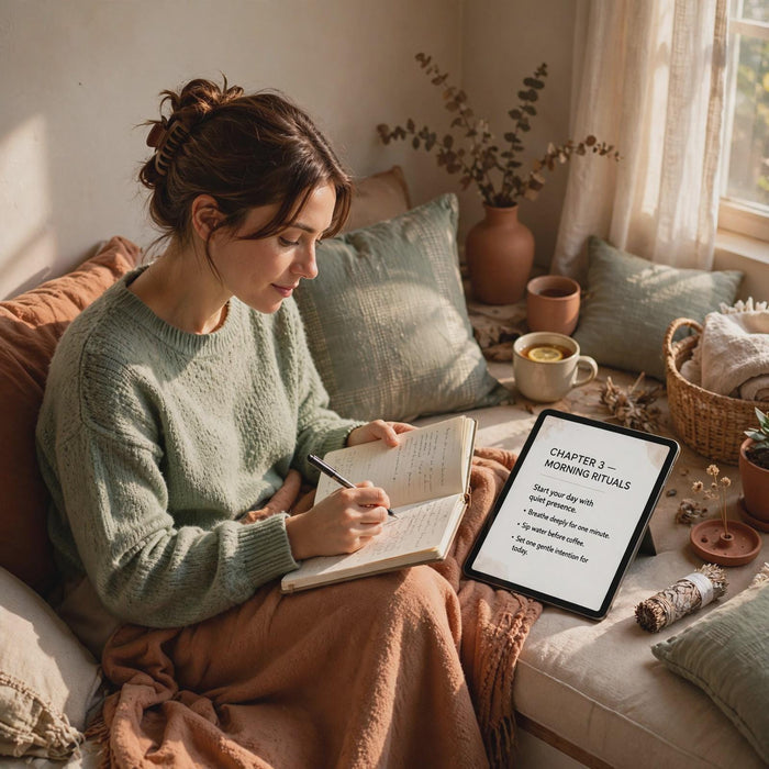 Calm Starter Bundle: 15-Minute Reset + Mindful Planner Playbook (Digital Download)