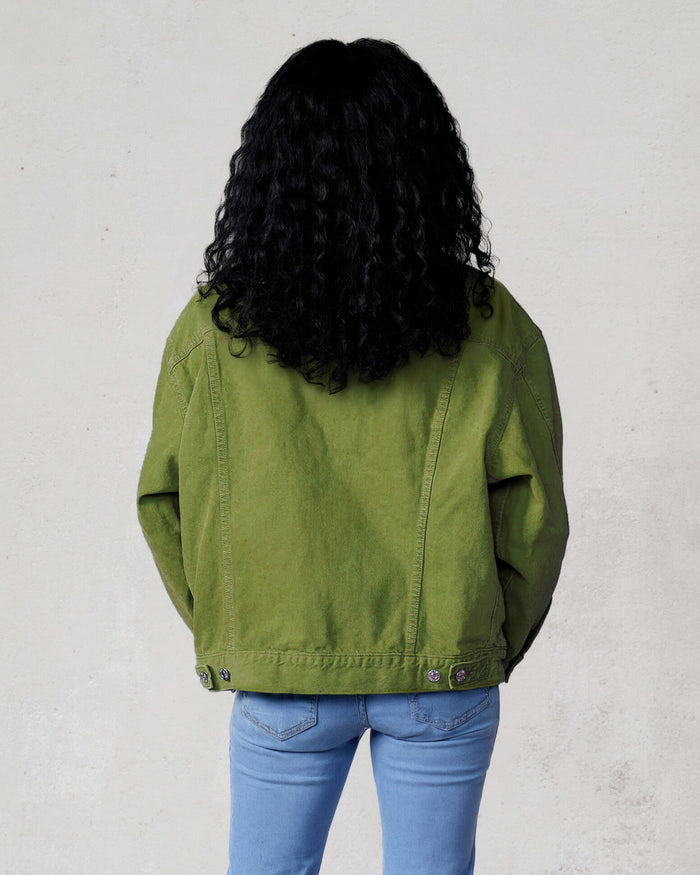 Cameron Trucker Jacket || Mayfly Green
