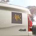 Car Magnet — Gold AVK Logo Magnetic Decal (AVKCLOTHS)