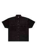 Check Corduroy Shirt 001 // oversized - Urban Monkey® - UM23A_SH_001D_XS/S