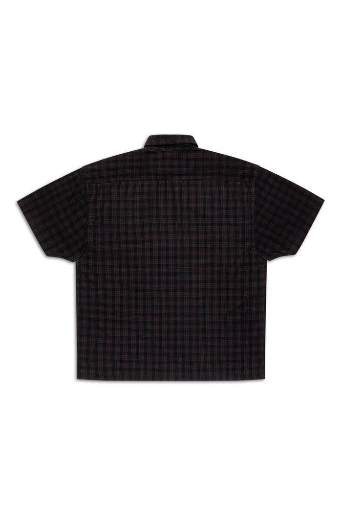 Check Corduroy Shirt 001 // oversized - Urban Monkey® - UM23A_SH_001D_XS/S