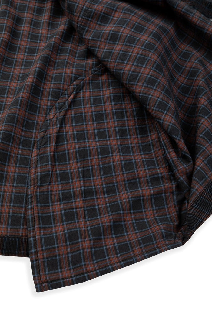 Check Corduroy Shirt 001 // oversized - Urban Monkey® - UM23A_SH_001D_XS/S