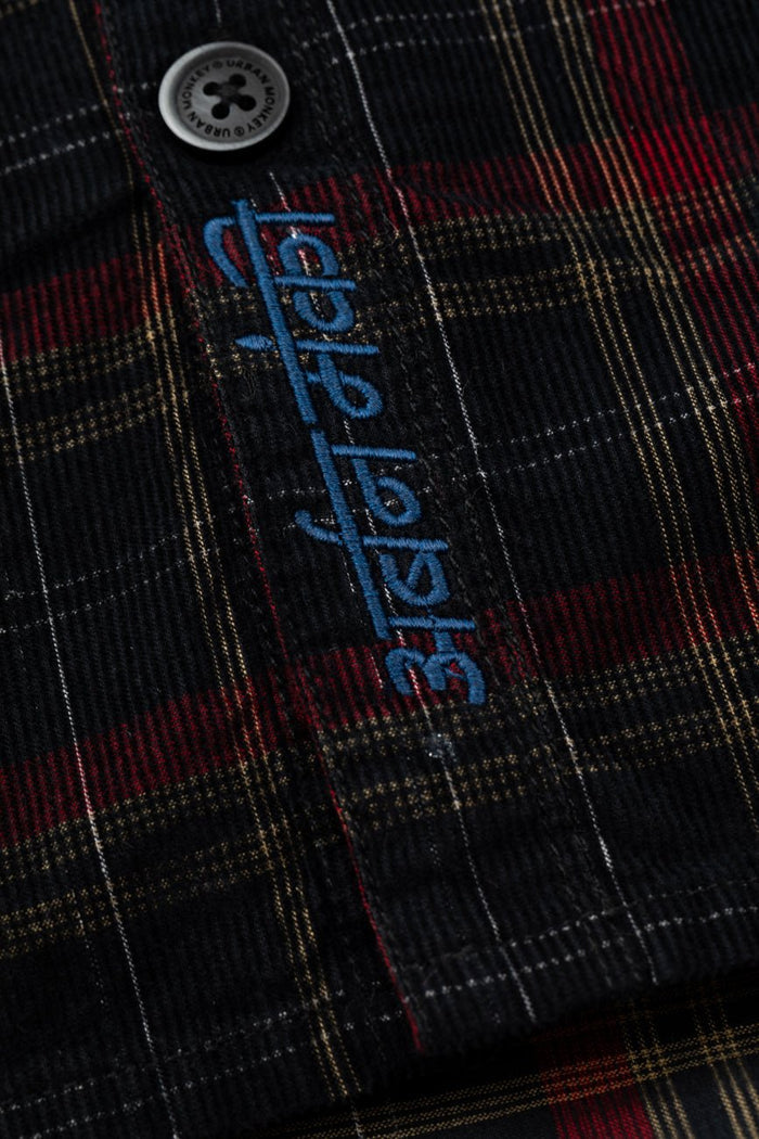Check Corduroy Shirt 001 // regular fit - Urban Monkey® - UM23A_SH_001A_S