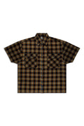 Check Corduroy Shirt 002 // oversized - Urban Monkey® - UM23A_SH_001B_XS/S