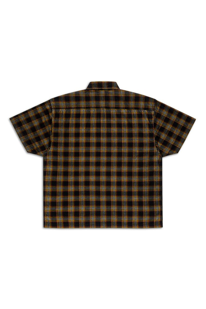 Check Corduroy Shirt 002 // oversized - Urban Monkey® - UM23A_SH_001B_XS/S