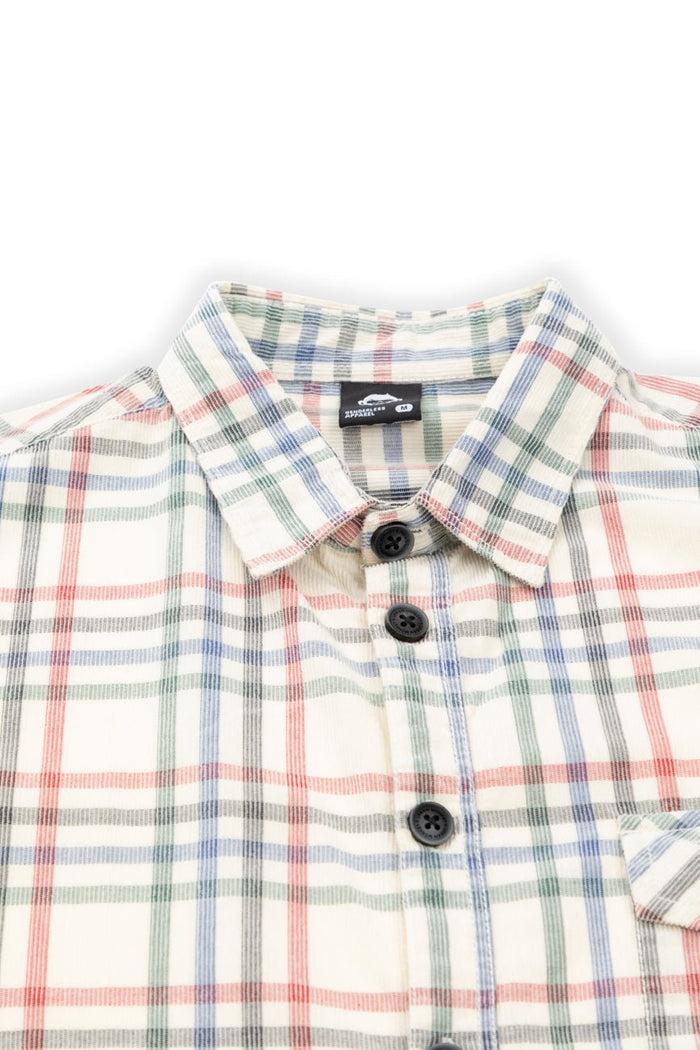 Check Corduroy Shirt 005 // regular fit - Urban Monkey® - UM23A_SH_001F_S