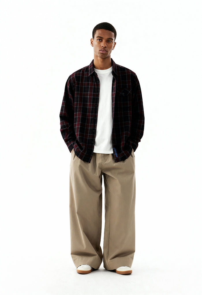 Check Corduroy Shirt 011 // regular fit Urban Monkey®