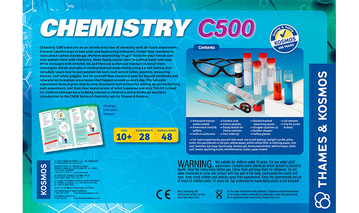 Chemistry C500 - FINAL SALE no return