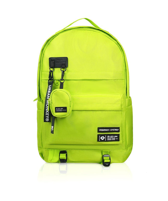 City Backpack // Neon - Urban Monkey® - UM23026_NGRN
