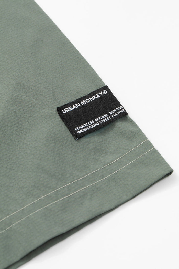 Colourblocked Casual Shirt // 001 - Urban Monkey® - 25SHBF13_GN_XS