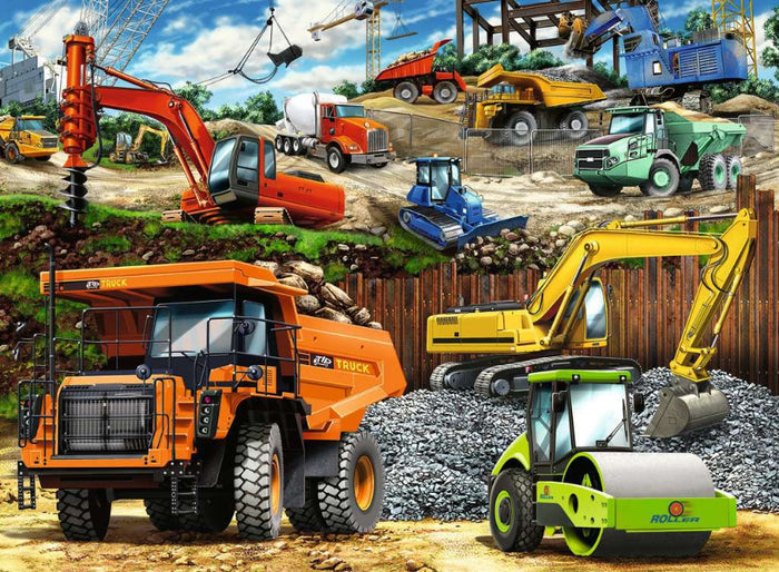 Construction Vehicles 100
