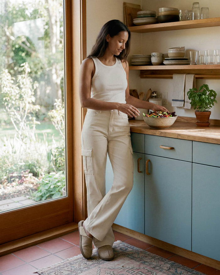 Cora Cargo Pant || Monochrome