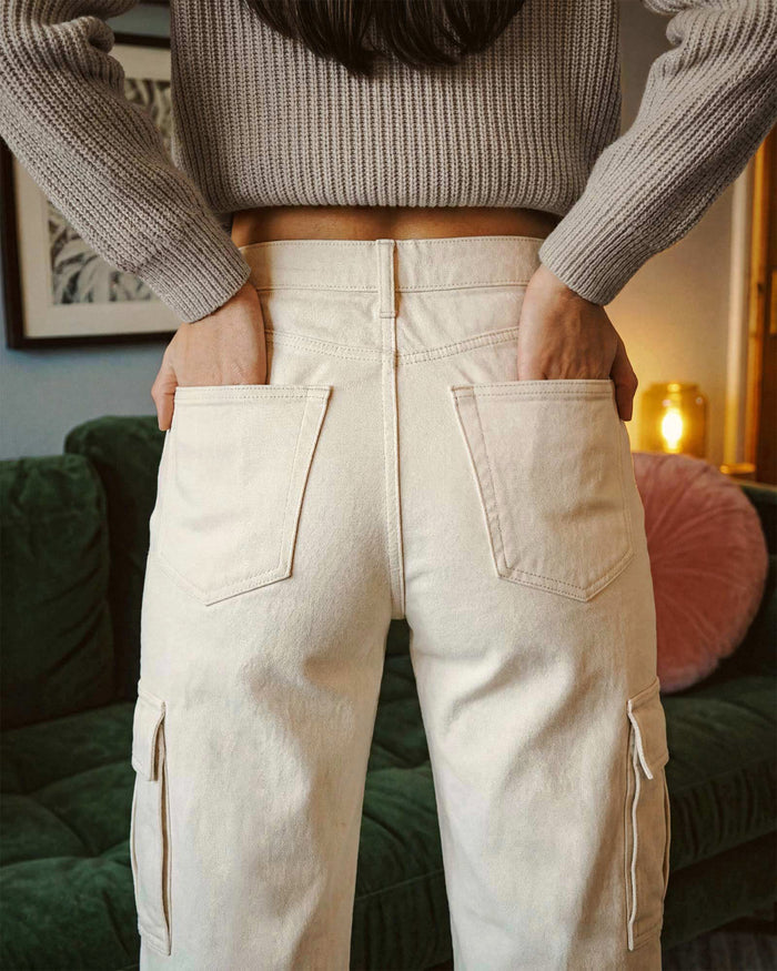 Cora Cargo Pant || Monochrome