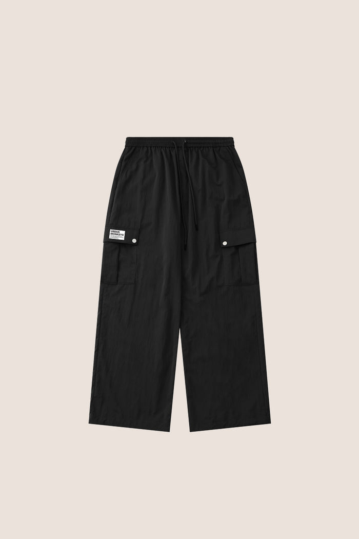 Core Parachute Pants // 001 - Urban Monkey® - 12270S23_BLK_S