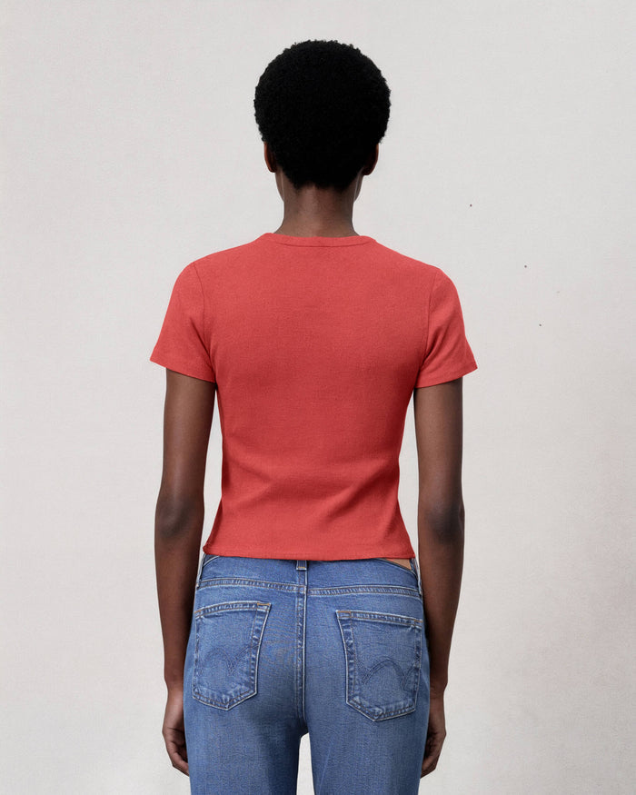 Crew Tee || Burnt Orange