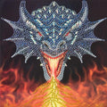 Crystal Art Dragon Card Kit