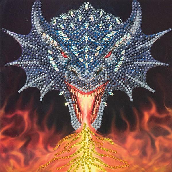 Crystal Art Dragon Card Kit