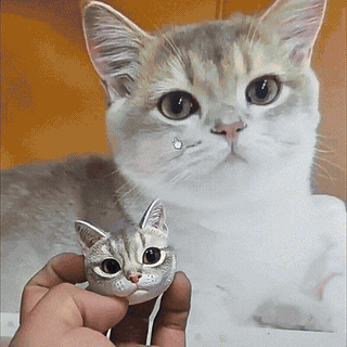 Custom 3D Pet Portrait Fridge Magnet