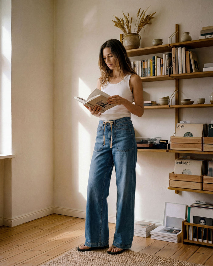 Darcy Wide Leg with Pork Chop || Ashcroft