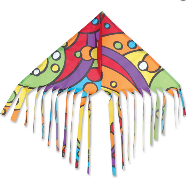 Delta Kite Rainbow Orbit Fringe