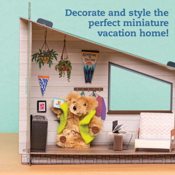 DIY Miniature Cozy Bear Cabin