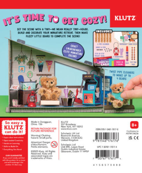 DIY Miniature Cozy Bear Cabin